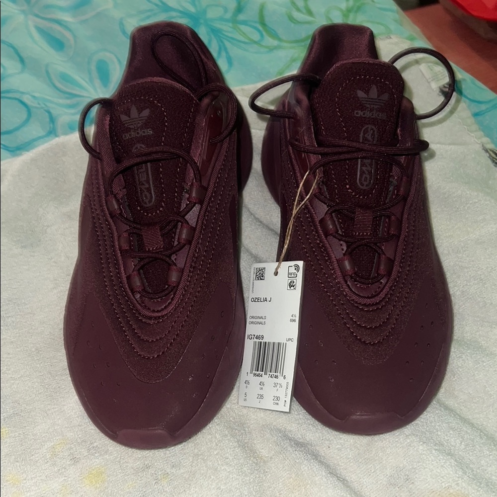 Adidas Burgundy Sneakers